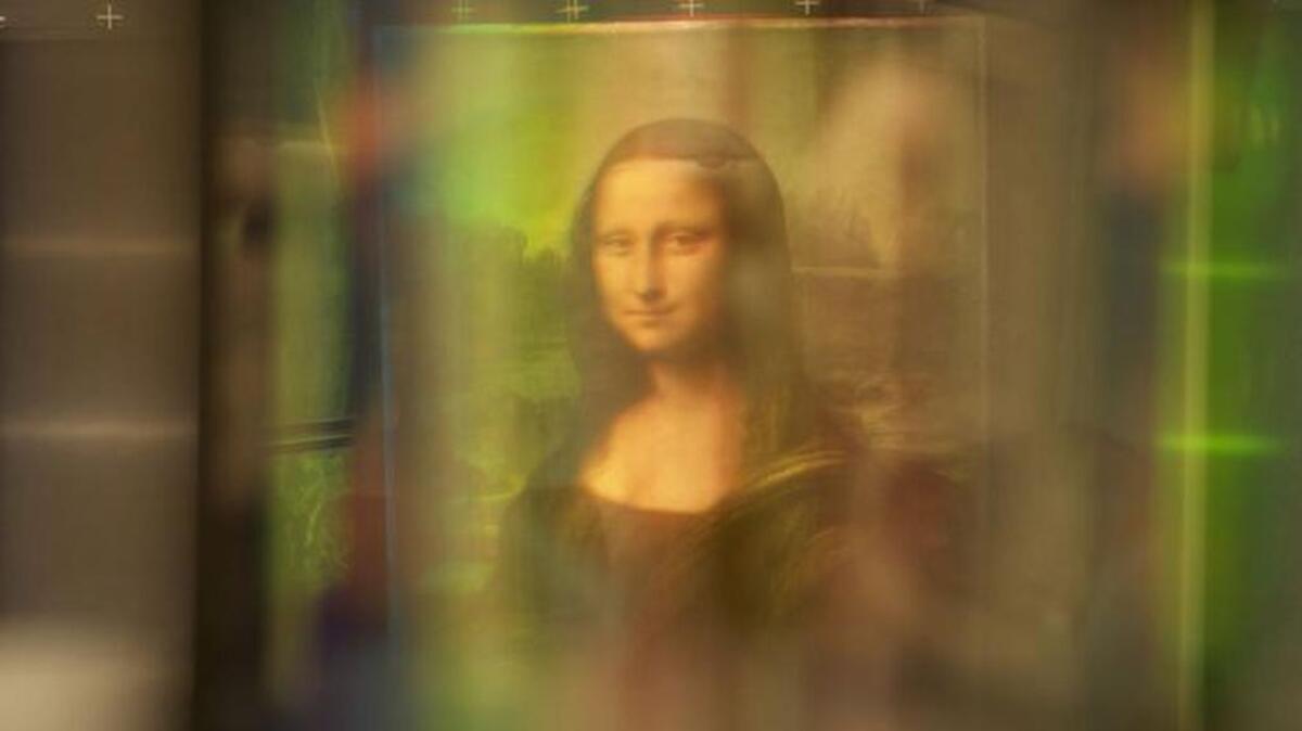 Reflective light technology was used in a way that might have revealed an earlier version of the famous painting.