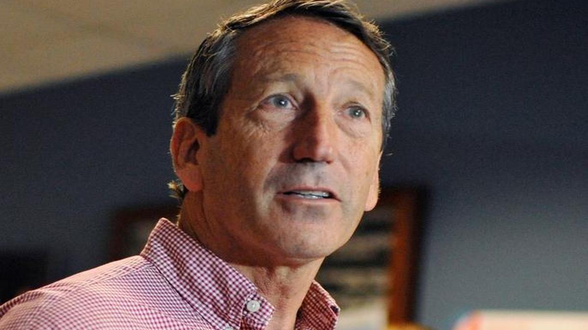 Former South Carolina Gov. Mark Sanford speaks to the media after voting at a polling place in Charleston, S.C., Tuesday, May 7, 2013. Sanford, a Republican, and Colbert Busch, a Democrat and sister of political satirist Stephen Colbert, are to face off for the 1st Congressional District seat, that was vacated when Tim Scott was appointed to the U.S. Senate. Green Party candidate Eugene Platt also is on the ballot. (AP Photo/Rainier Ehrhardt)
