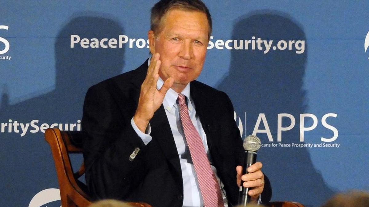 Ohio Gov. John Kasich participated in a national security forum held in Myrtle Beach in August.