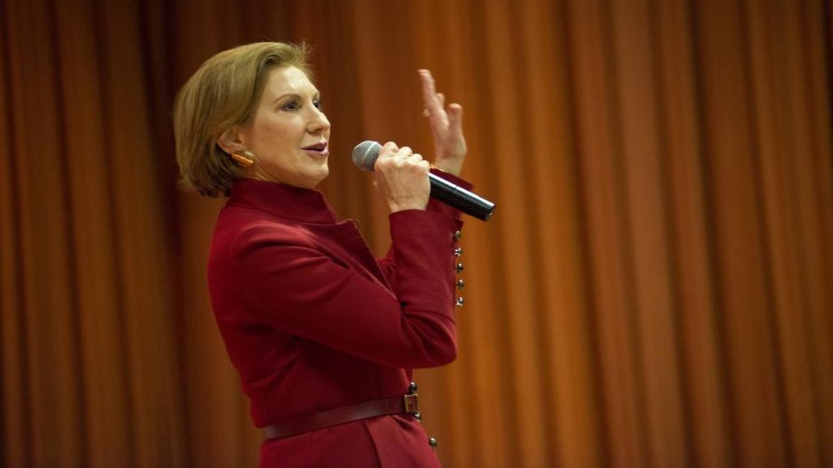 GOP presidential candidate Carly Fiorina hosts a Town Hall held by the Georgetown County GOP at Litchfield Beach and Golf Resort Tara Theater.