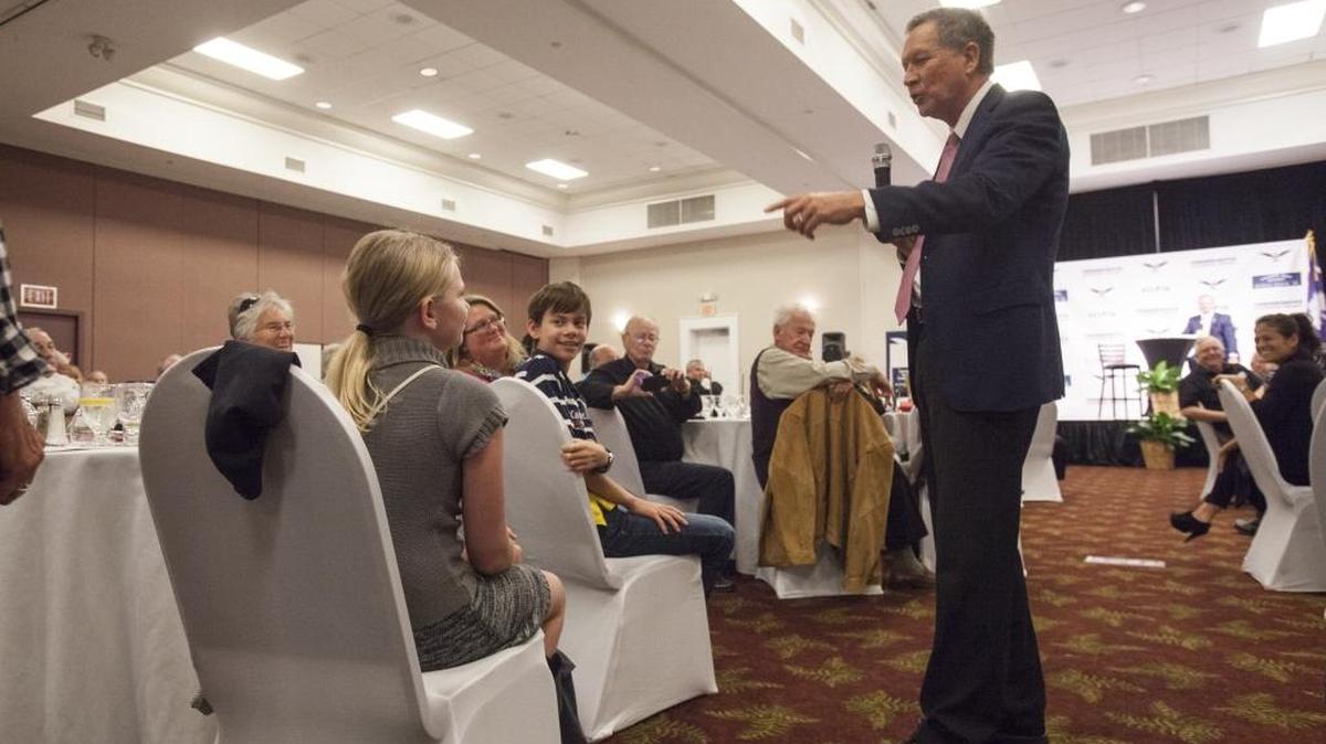 Ohio Gov. John Kasich participated in the Conservative Leadership Project’s December event in Myrtle Beach.
