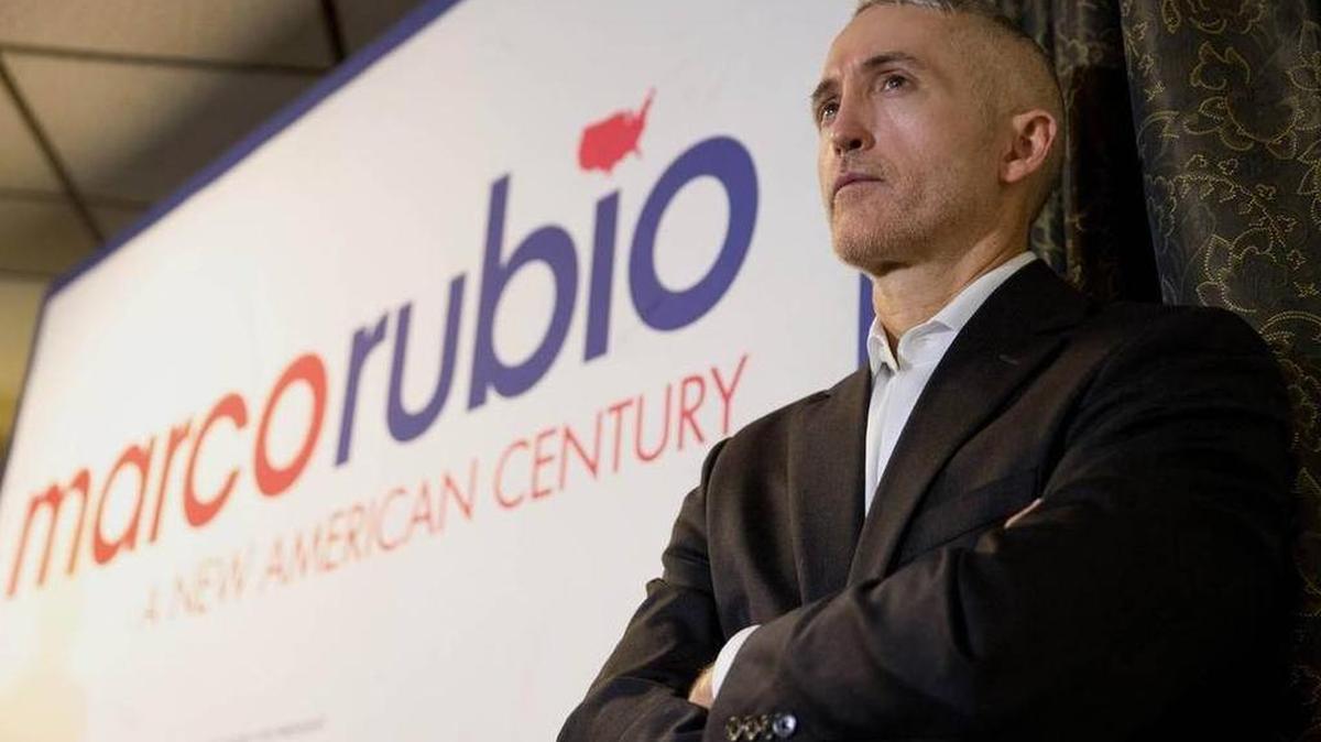 U.S. Rep. Trey Gowdy, R-S.C., listens to U.S. Sen. Marco Rubio, R-Fla., during a December town hall meeting in Pella, Iowa.