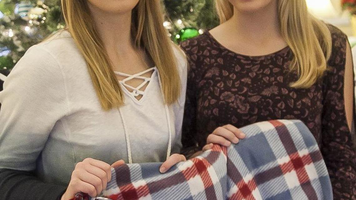 Twins provide warmth for young and old alike | Horry’s Angels