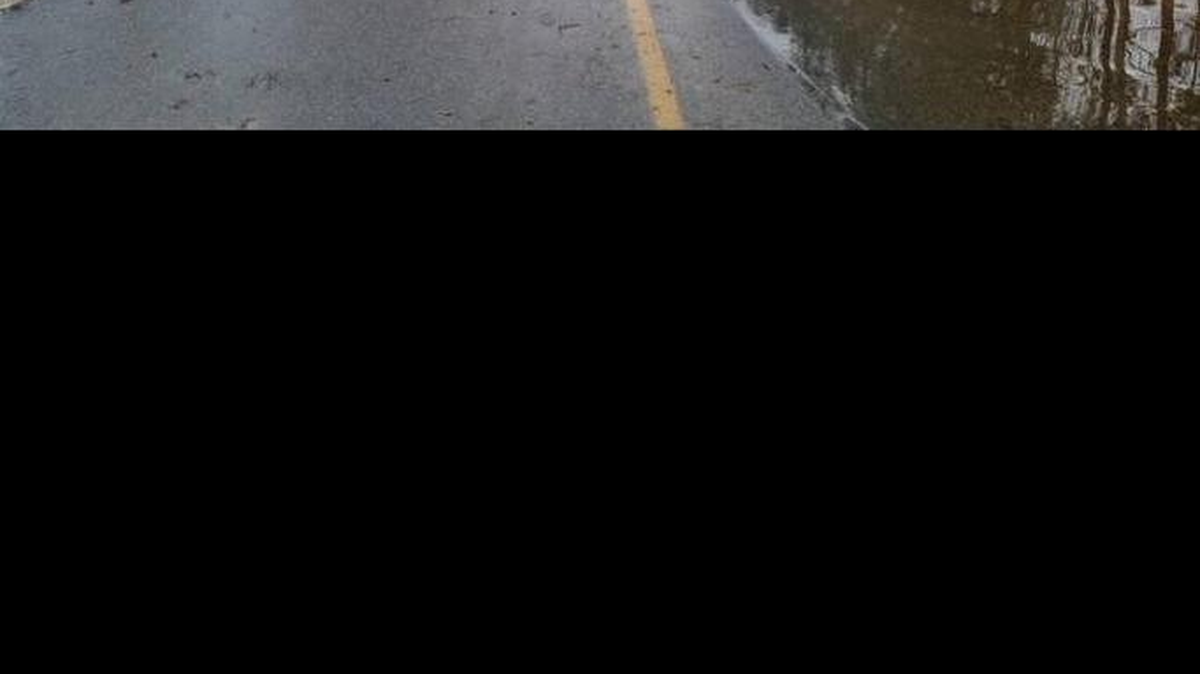Flooding on Old Georgetown Road.