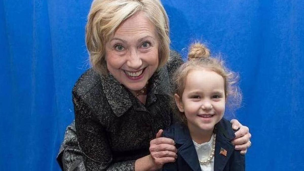 At a 2015 campaign event, 5-year-old Sullivan Wood of Charleston got her picture taken with Hillary Clinton in her “Tiny Hillary” Halloween costume.