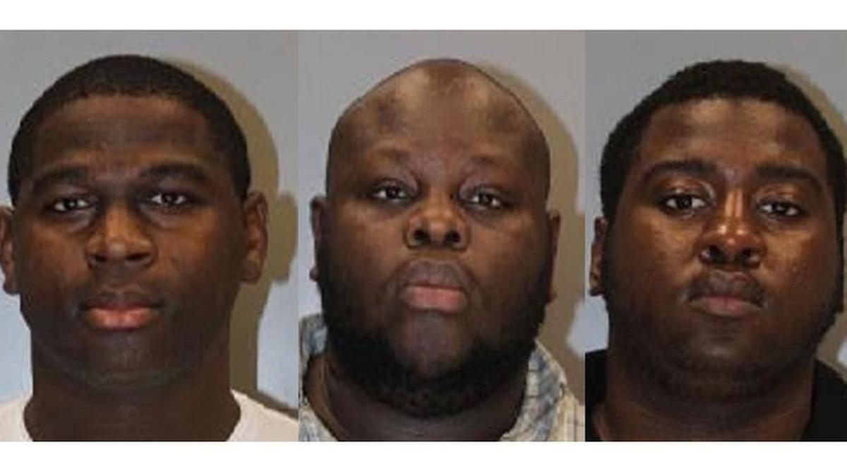 (Left to right) Pernell Fogle, Jerrell Boyan, Jaquan Smith