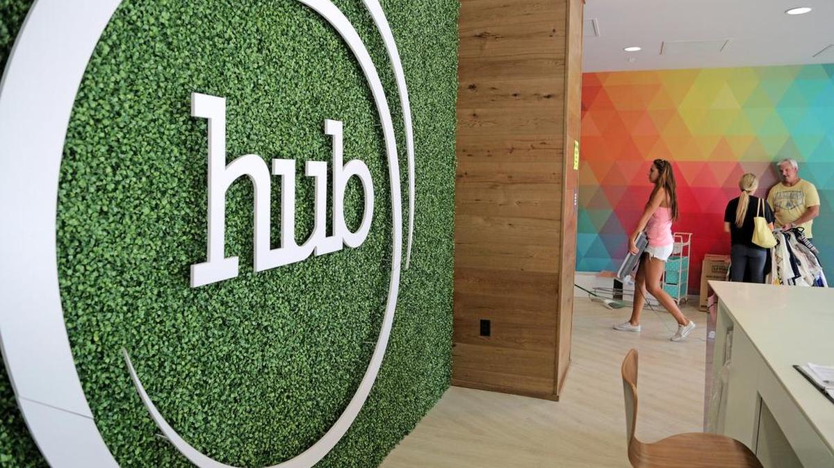 University of South Carolina students move into Hub At Columbia on Main Street, Wednesday, August 6, 2014.