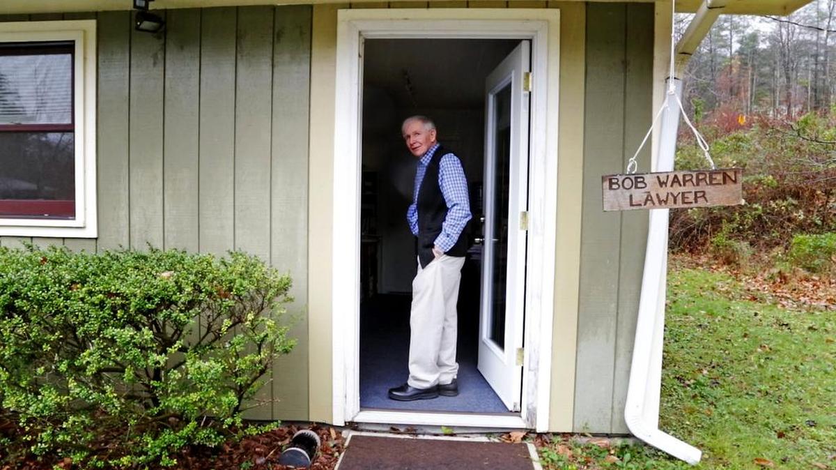 Unlike many lawyers, Bob Warren agreed to represent sick workers at the Savannah River Site in South Carolina. The pay has been low, but Warren has for 14 years handled their cases in hopes of gaining compensation from the federal government. He's done so, despite battling Parkinson's disease and financial difficulties.Today, he continues to press their cases from a tiny law office in Black Mountain, N.C.