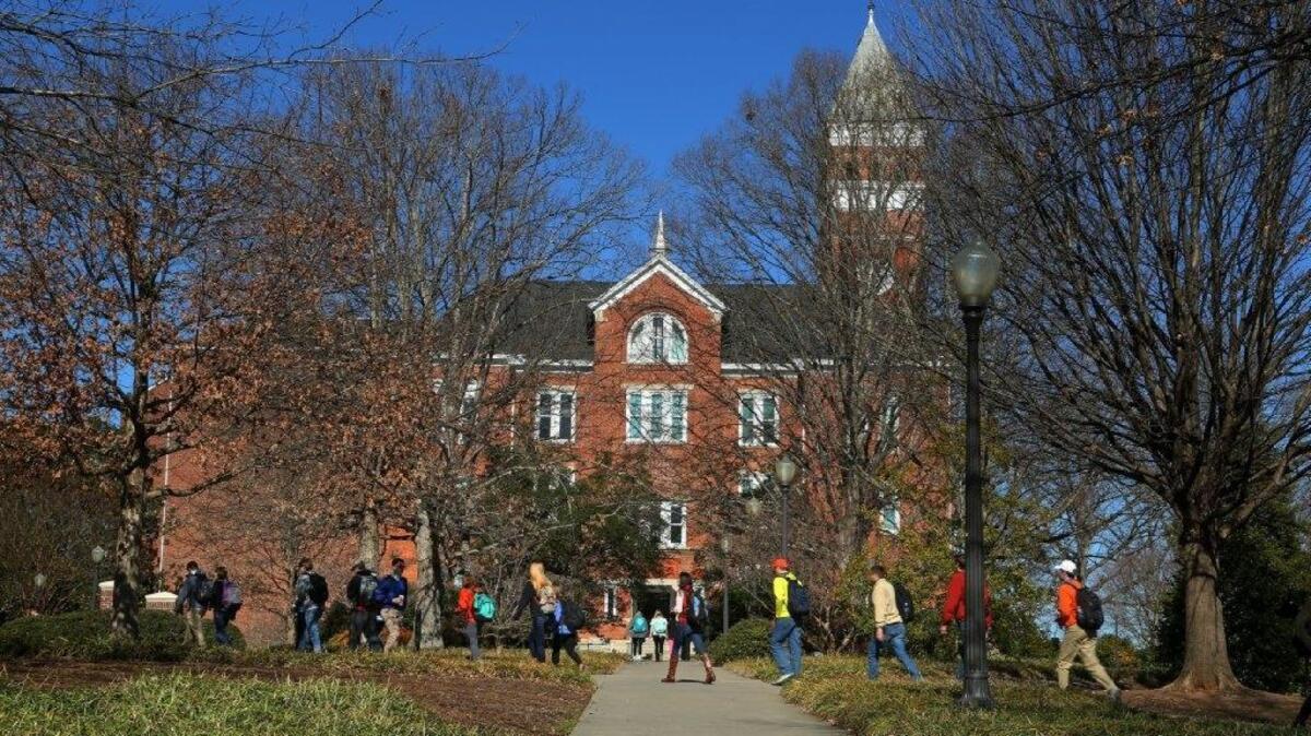 
There have been calls to rename Tillman Hall at Clemson University. 
