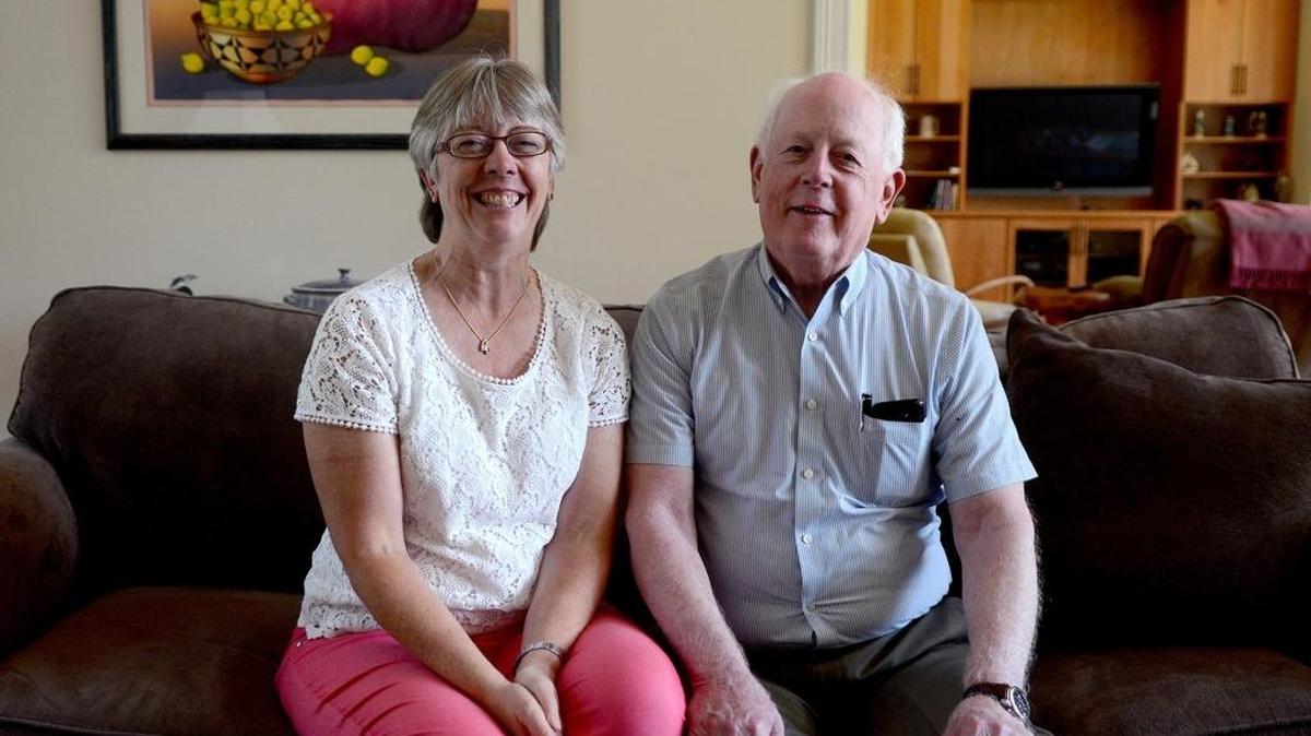 Kirsten Hotchkiss, of Hilton Head Island, and her father Steve Hotchkiss, of Cleveland, Ohio, co-founders of the website My Life's Message, sit for a portrait in Kirsten's Hilton Head home on June 16, 2016. My Life's Message is an online service that allows the account holder to save important information and private messages for their family members and friends in the event of their death.
