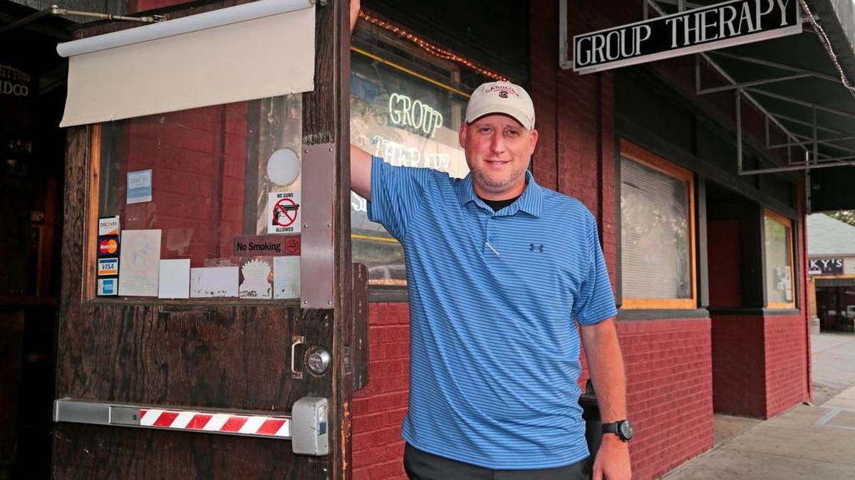 Gamecock great Steve Taneyhill is the new owner of Group Therapy in Five Points.