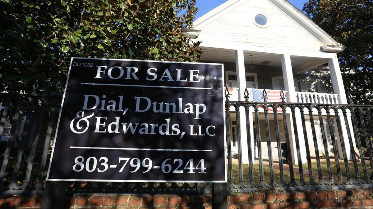 The McChord on Pendleton Street in Columbia, built in 1849 and headquarters for Union Gen. O.O. Howard - Gen William T. Sherman's second in command during the Civil War occupation of Columbia, is for sale.