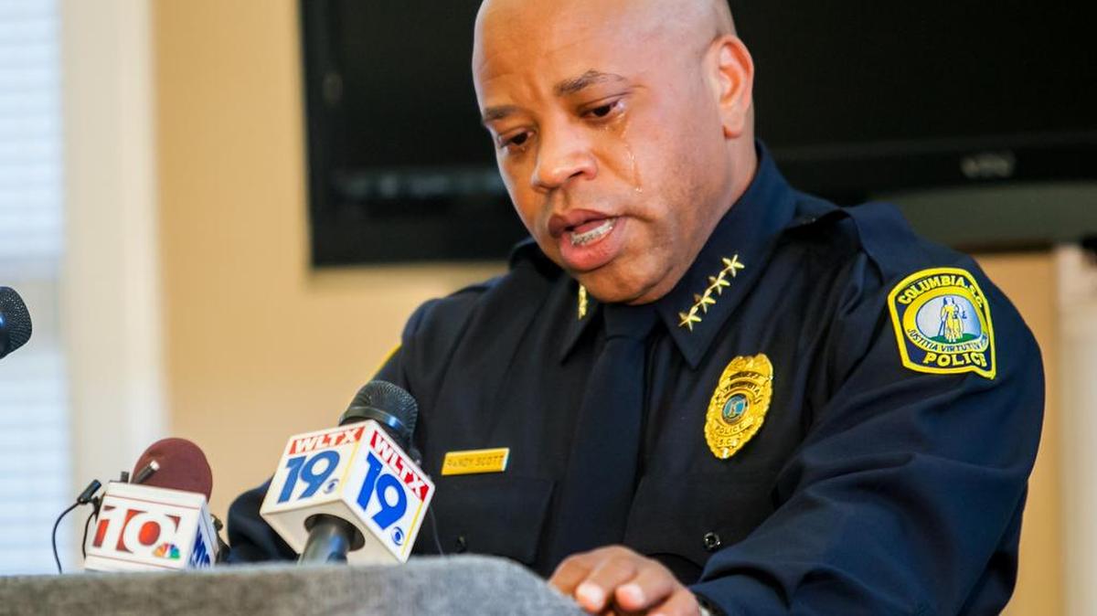 Randy Scott resigned as Columbia police chief in 2013. Scott said he suffered from PTSD after a deputy he hired while he worked at the Richland County Sheriff's Department was killed in 2005.