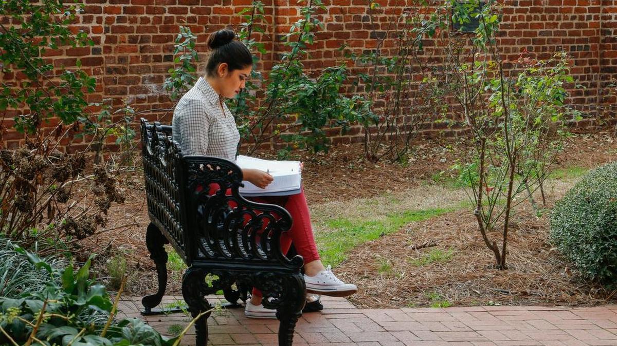 Maria Garcia Riopedre is a junior at USC. While she was born in Mexico, she has lived most of her life in South Carolina and is temporarily protected from deportation under Deferred Action for Childhood Arrivals (DACA).