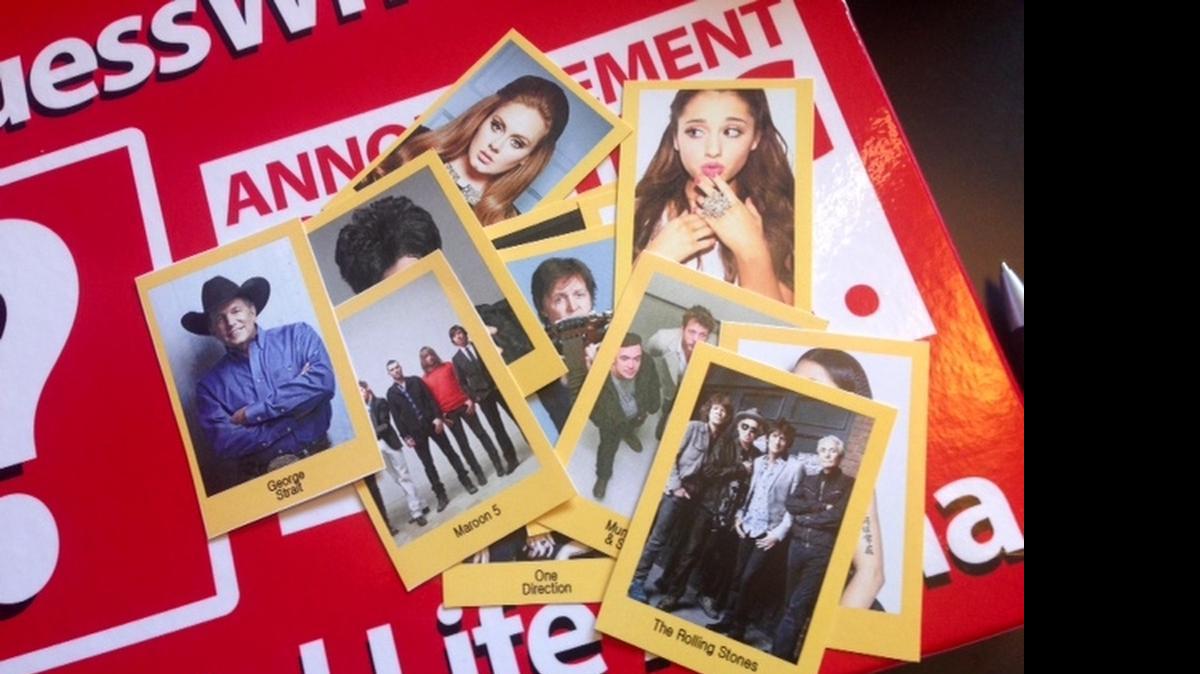
The Colonial Life Arena teased the media Monday about its big concert announcement with this musically incline game of Guess Who.

