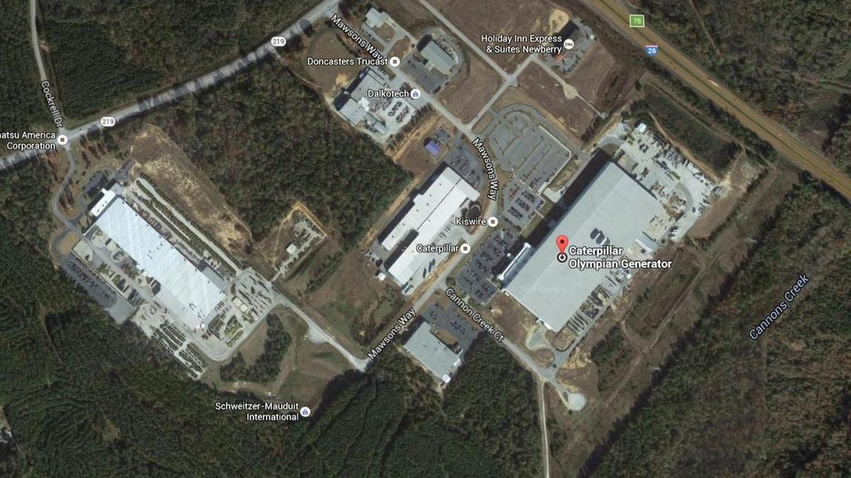 Caterpillar plant in Newberry is one of two Midlands facilities slated for closure