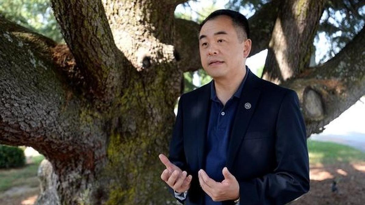 John Ling, former director of the South Carolina Department of Commerce in Shanghai, speaks with The Greenville News.(Photo: HEIDI HEILBRUNN/Staff)