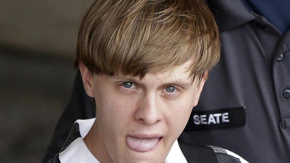 Dylann Roof, as he was escorted from a courthouse in Shelby, N.C., where he was arrested.