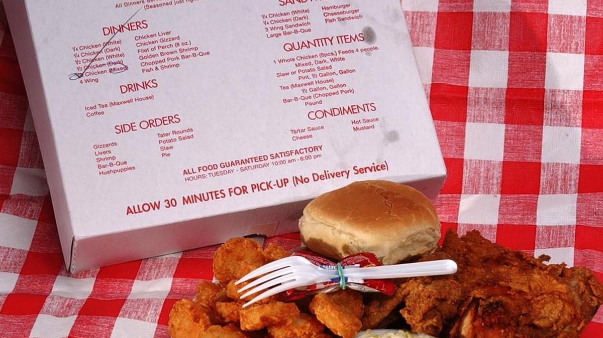 Price’s Chicken Coop in Charlotte is one of the Carolinas chicken stops on the new map.
