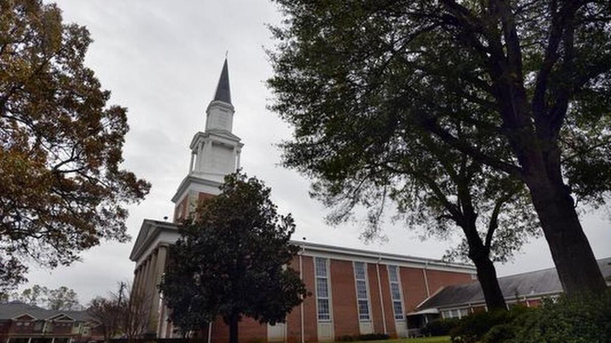 Augusta Heights Baptist Church on Nov. 18, 2015.