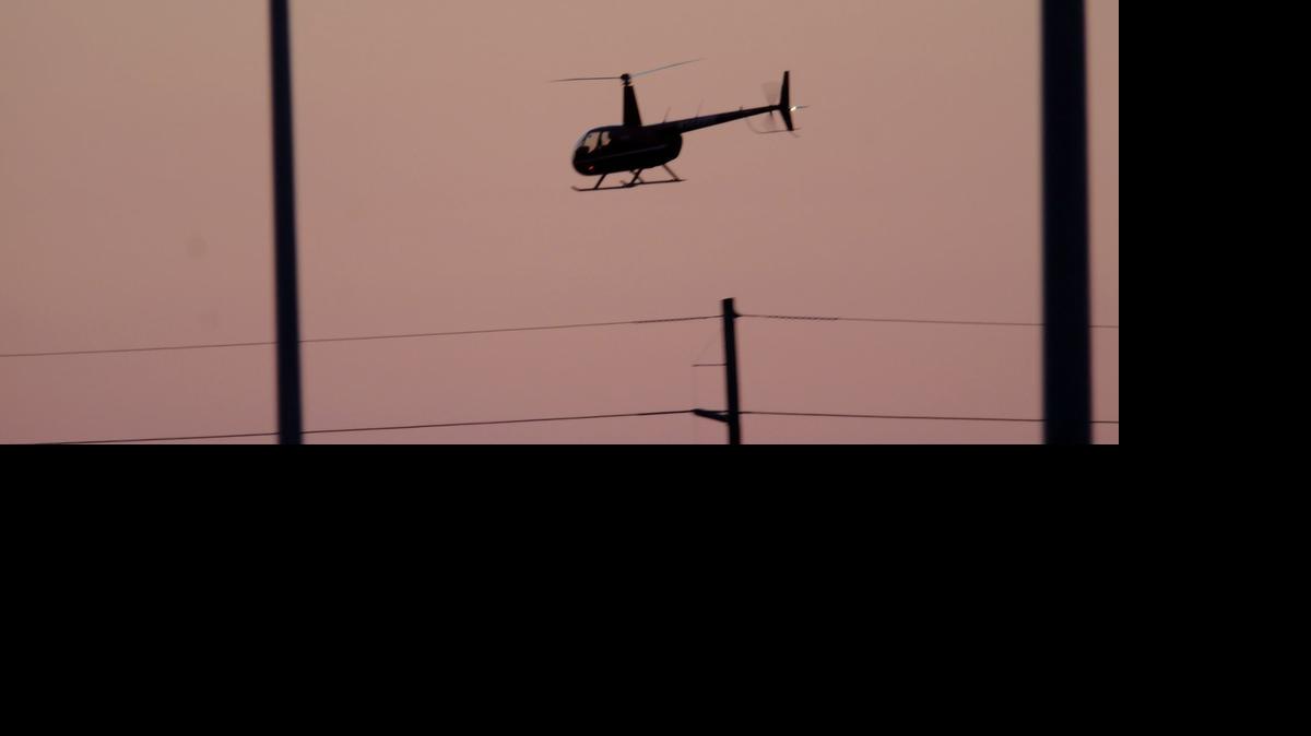 
Helicopter tours fly over Myrtle Beach in this 2012 file photo. North Myrtle Beach recently rejected a proposal from a helicopter tour company that wanted to open there. 


