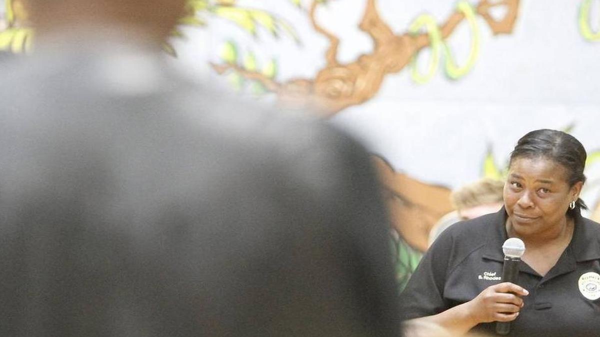 
Community activists are crediting their trust in Horry County Police Chief Saundra Rhodes for hearing mostly support for the 7.2 mills the county council will consider adding to the current tax rate. | Janet Blackmon Morgan MyrtleBeachOnline.com File Photo
