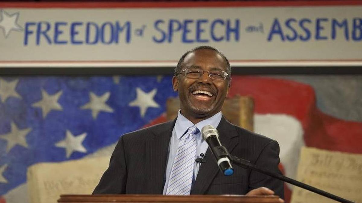 
Presidential candidate Dr. Ben Carson
