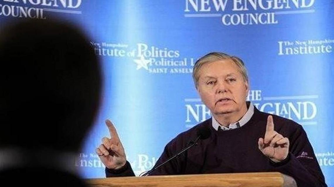 Oh, boy: Sen. Lindsey Graham of South Carolina really is running for president