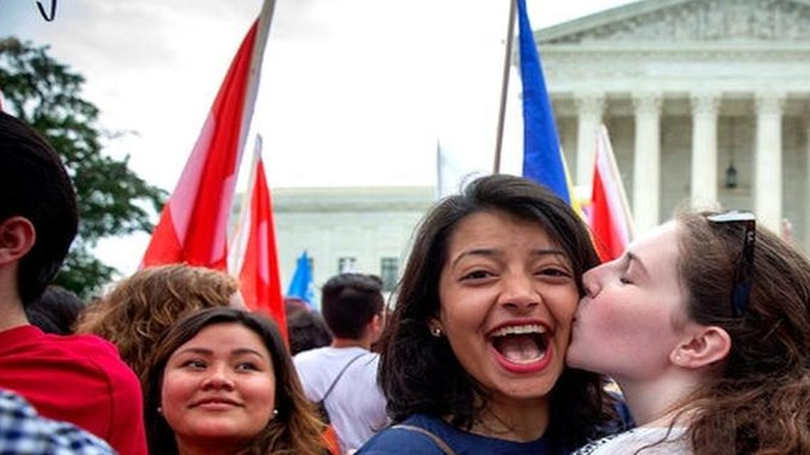 Some see joyous progress in gay marriage ruling, others frightful change. Let’s not forget to honor each other.