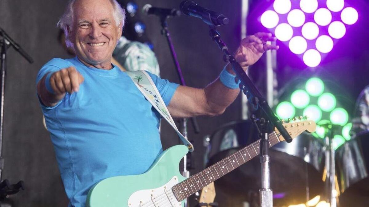 Jimmy Buffett performs on NBC’s “Today” show in New York in 2016.