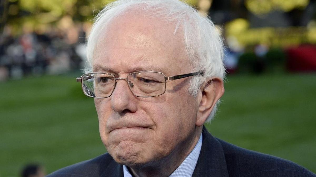 
Democratic candidate for President of the United States Bernie Sanders.

