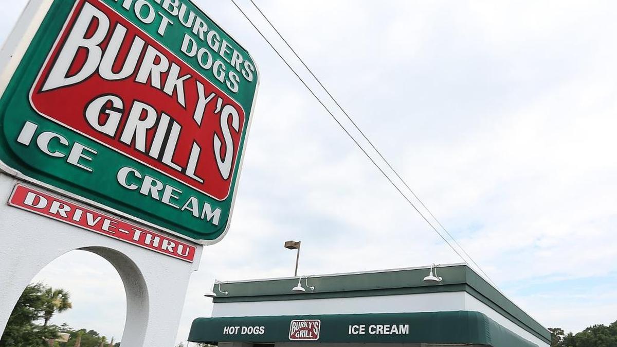 Burky’s Grill is located off Kings Highway between 38th Avenue North and 44th Avenue North in Myrtle Beach. The restaurant announced it will re-open it could re-open as soon as January 2025, depending on approval of permitting and plans,