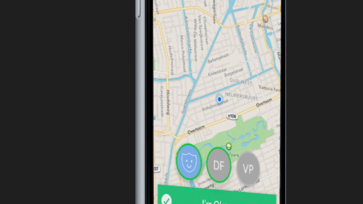 
A screenshot of the Companion app created by University of Michigan students.

