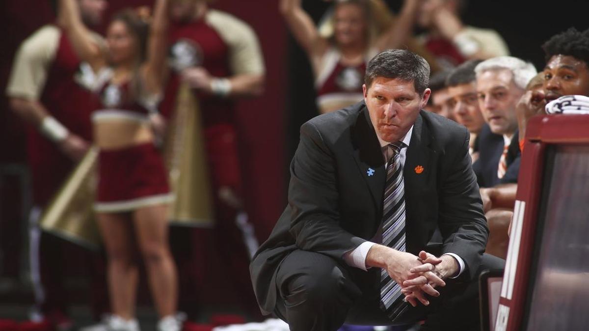 Brad Brownell’s Clemson Tigers play at Duke at 1 p.m. Saturday (WWMB).