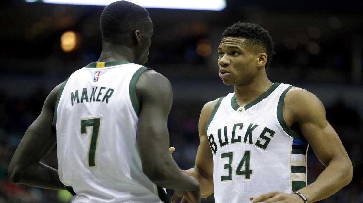 Giannis Antetokounmpo (34) and the Milwaukee Bucks head to Charlotte to take on the Hornets on Tuesday (7 p.m., SPSO).