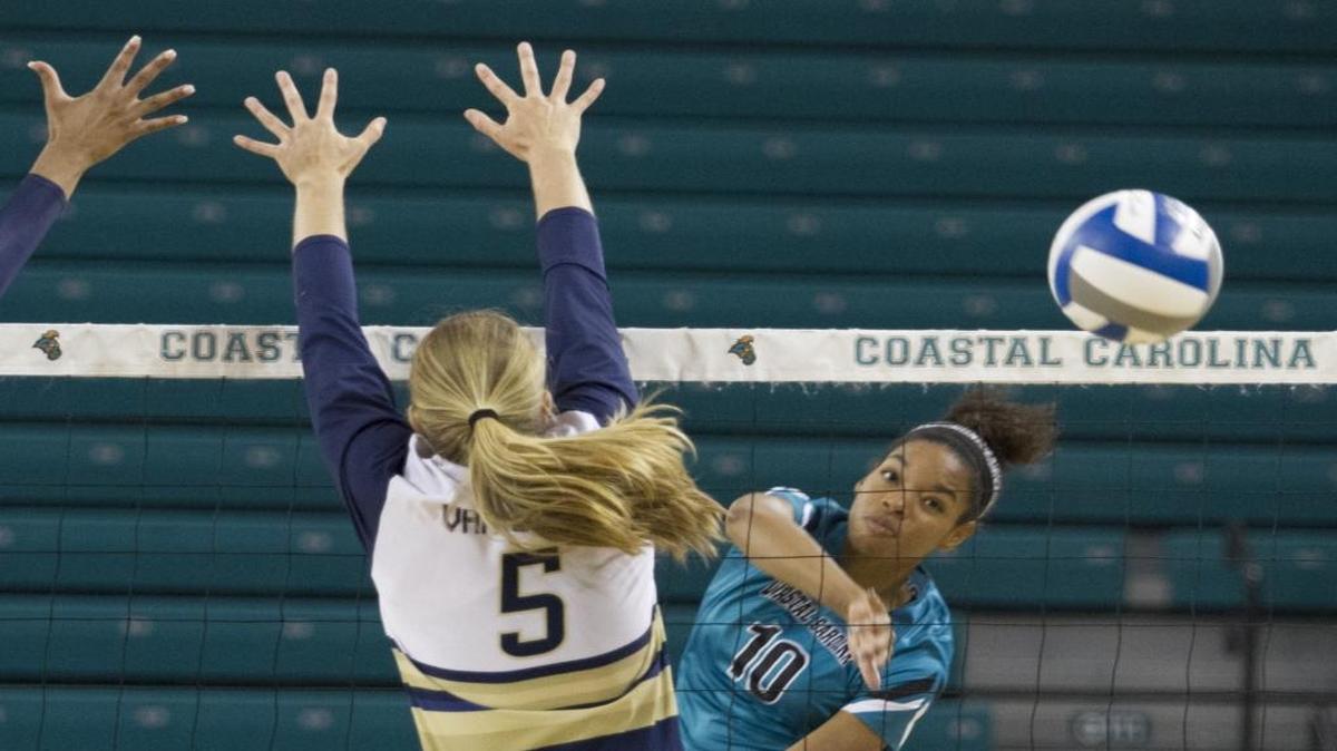 Leah Hardeman and Coastal Carolina play in the Iowa Tournament this weekend.