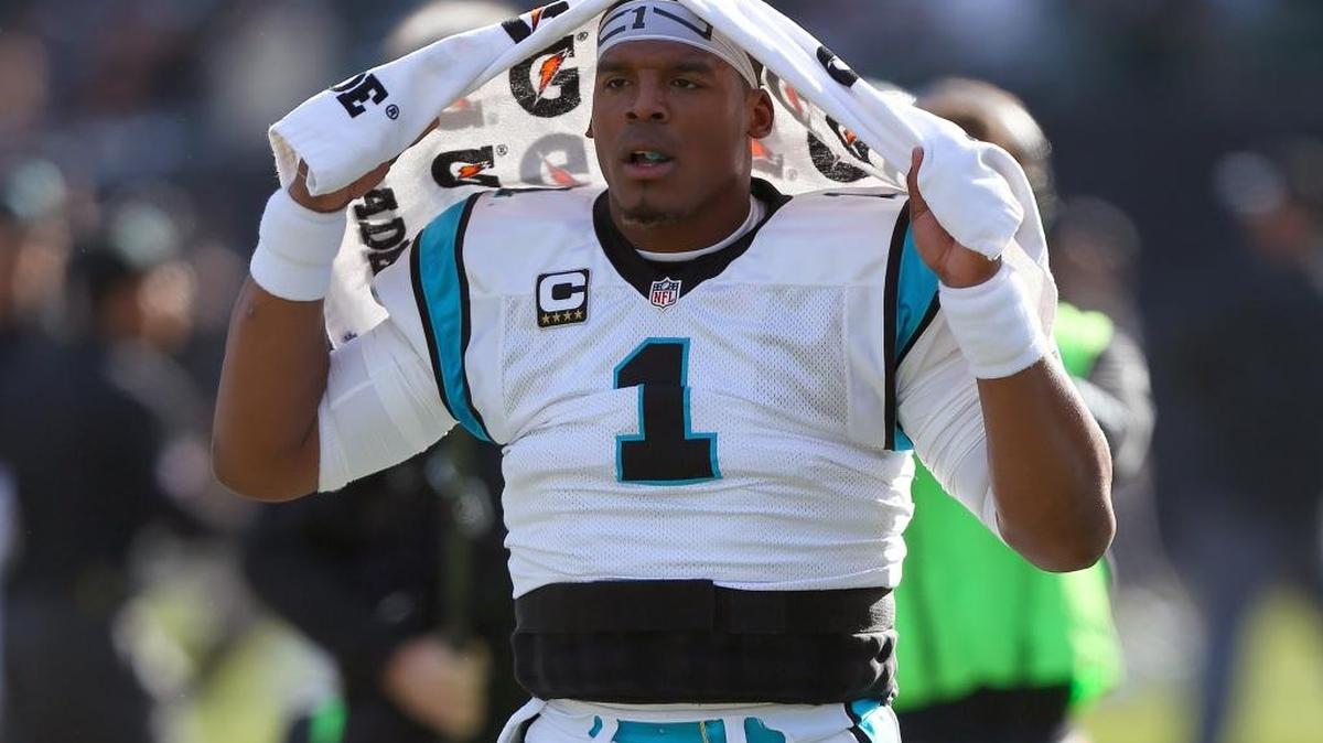 Cam Newton and the Carolina Panthers play at the Seattle Seahawks at 8:30 p.m. Sunday.