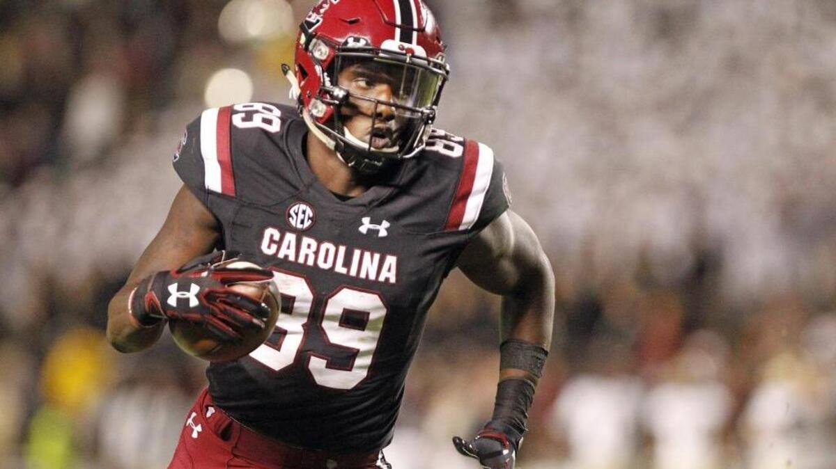 South Carolina receiver Bryan Edwards