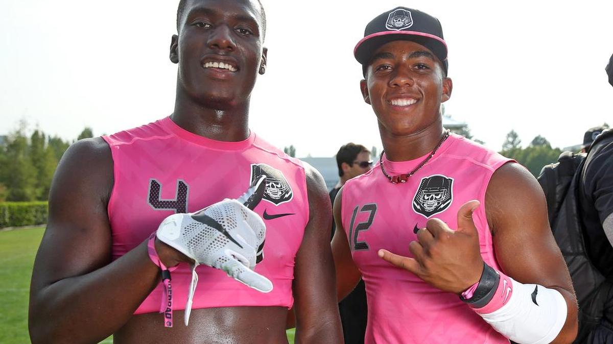 Brandon McIlwain and Bryan Edwards at the The Opening 2015. Photo by Tom Hauck.