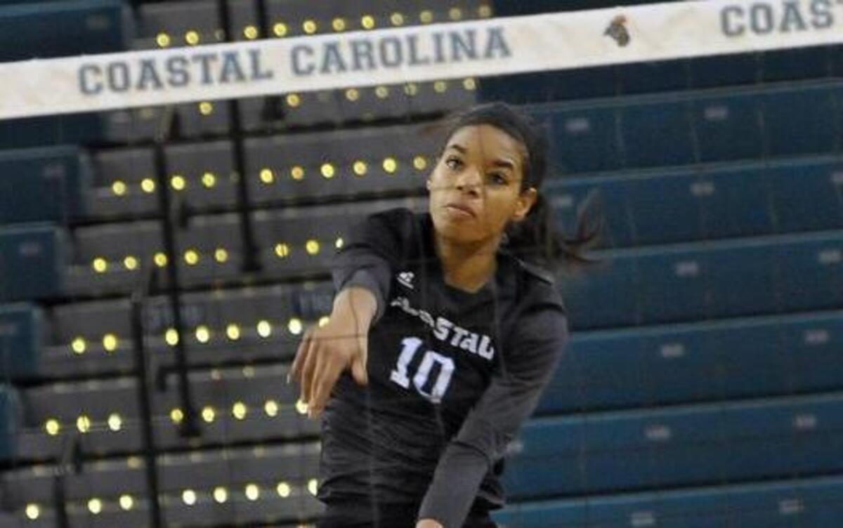 Coastal Carolina’s Leah Hardeman is a two-time Big South Player of the Year.