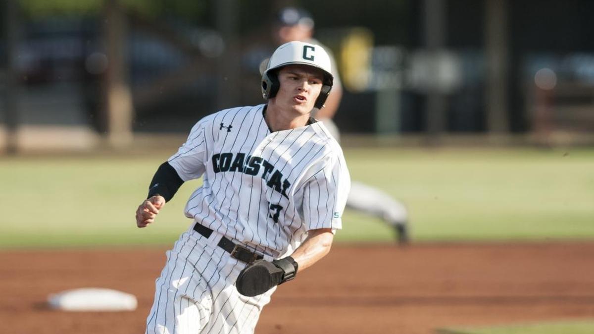 Coastal Carolina’s Billy Cooke was named Sun Belt Player of the Year on Monday.