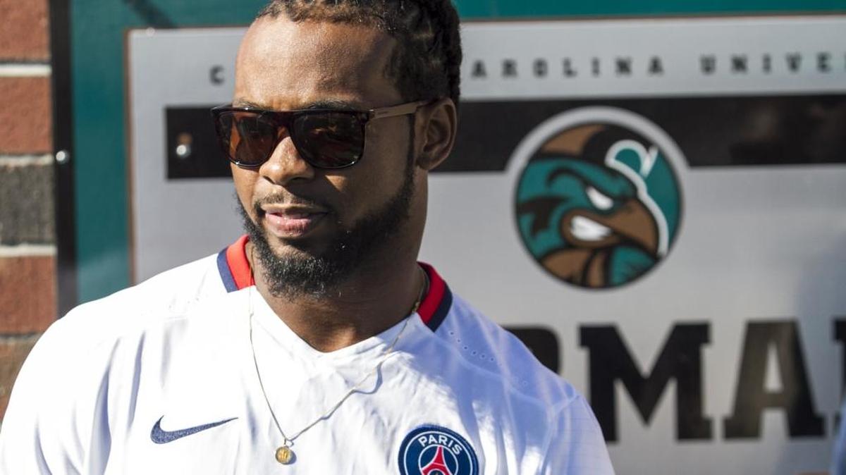 Washington Redskins cornerback and Coastal Carolina graduate Josh Norman, pictured in November 2016 when he was honored by his alma mater, has joined a new NFL player-owner committee focusing on social and racial justice initiatives.