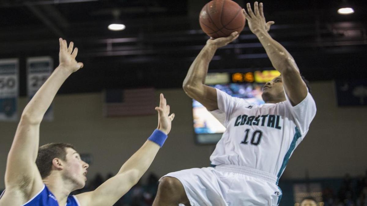 Shivaughn Wiggins’ taking a leadership role on the Coastal Carolina men’s basketball team helped turn the Chanticleers season around.