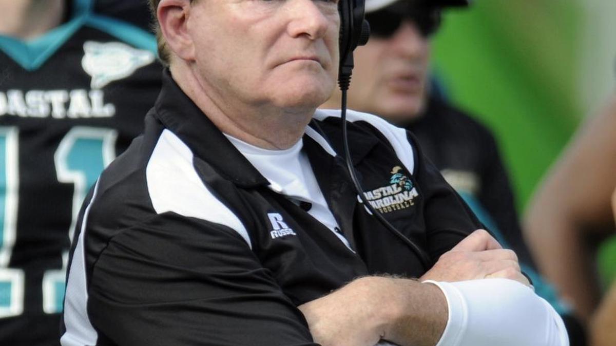 Coastal Carolina head coach Joe Moglia is currently focused on the Chants’ transition to the FBS level, but said he would listen if the right situation came knocking at his door.