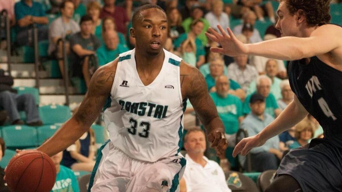 Coastal Carolina reserve guard Ron Trapps averaged 5.2 points in 12.2 minutes per game last season.