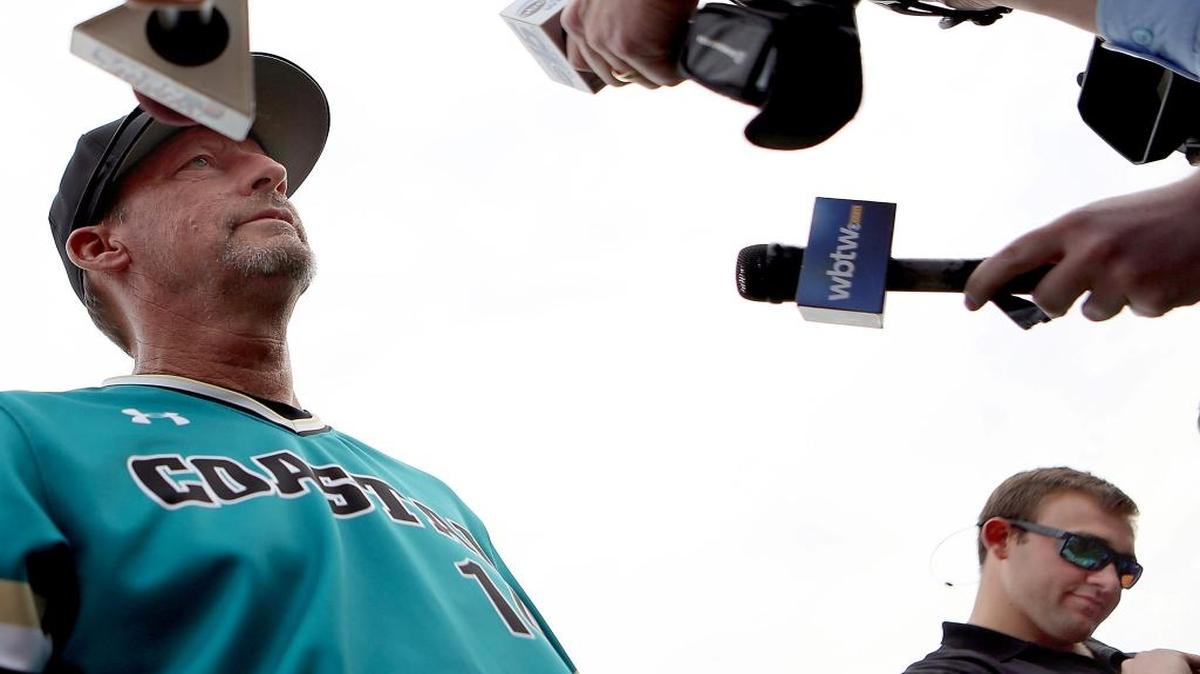 Coastal Carolina baseball coach Gary Gilmore