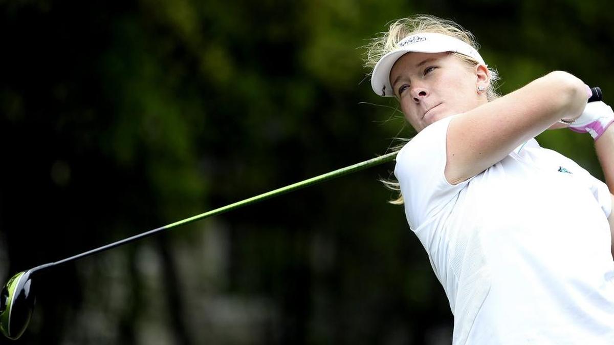 Malene Krolboll Hansen, pictured as a freshman in 2015, finished fourth Wednesday in the Sun Belt Conference Women’s Golf Tournament.