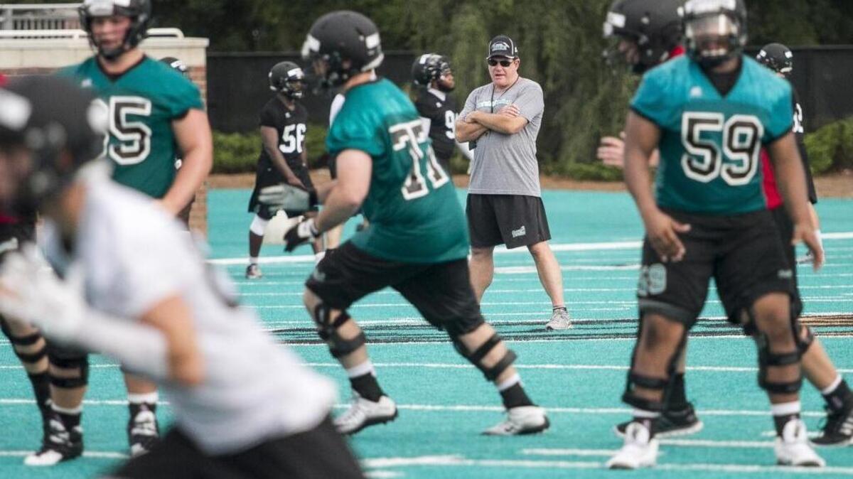 The Coastal Carolina football fell to No. 8 in both FCS national polls Monday.