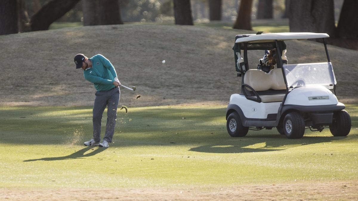 Coastal Carolina senior Morgan Deneen tied a school record with a 63 in the second round of the 2018 Sun Belt Conference Championship. Because CCU wasn’t selected for an NCAA regional berth on Wednesday, Deneen’s college career ended with the Chants’ semifinal loss in this year’s Sun Belt tournament.