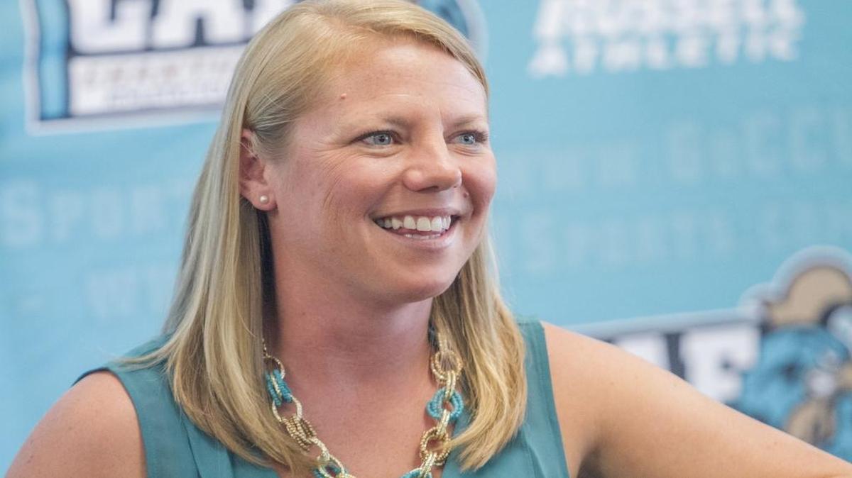 Former Coastal Carolina women’s lacrosse coach Kristen Selvage in 2015.